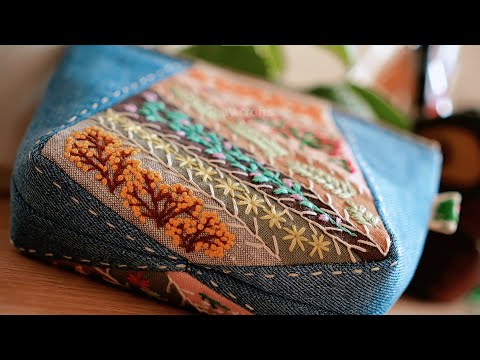 How I Turned Old jeans And Scrap Fabric into a Little Masterpiece