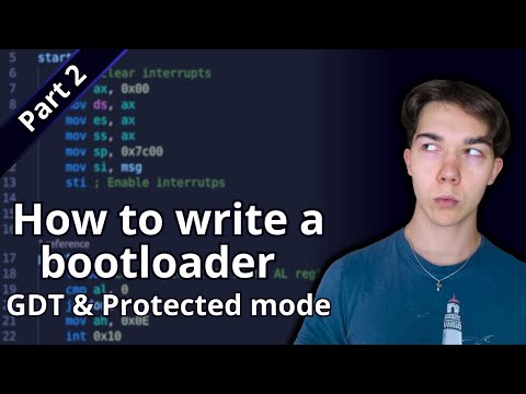 OS development 101 - How to make a bootloader part 2 - Protected Mode