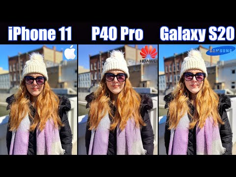 Huawei P40 Pro VS Samsung S20 VS iPhone 11 Camera Comparison