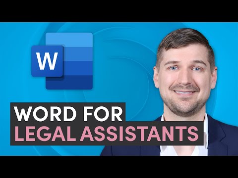 📄 Microsoft Word for Legal Assistants (Step-by-Step Walkthrough)