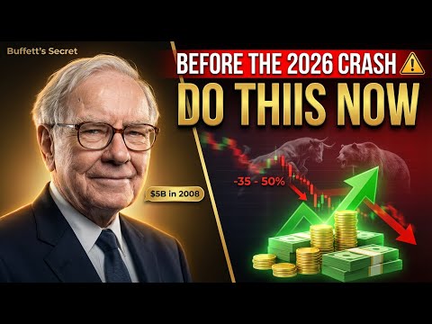 Warren Buffett's 2026 Market Crash Strategy How to Build Wealth Before It Happens