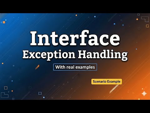 Interface || Exception Handling with Example || DIU CSE 221 || Object Oriented Programming 08