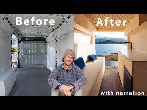 I Built My Dream Camper Van | Full Build Step by Step