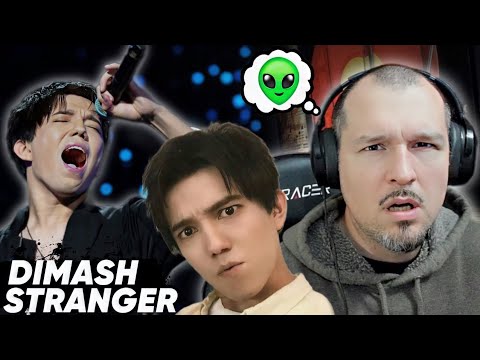WHO is DIMASH?? | Dimash - Stranger | (First Ever Reaction) | WHAT in the ALIEN INVASION is THIS!?