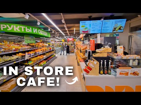 Russian Typical (Russian Owned) Supermarket: Magnit