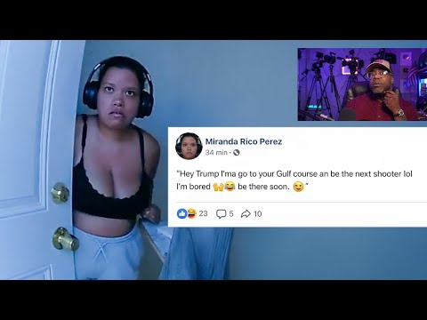 She Threatened to "END" Trump… Then Police Knocked on Her Door