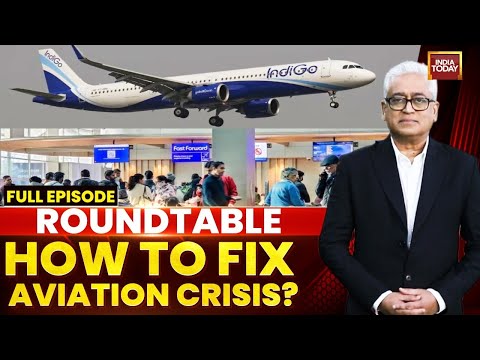 NewsToday With Rajdeep Sardesai | Indigo Meltdown Roundtable | How To Fix Aviation Crisis