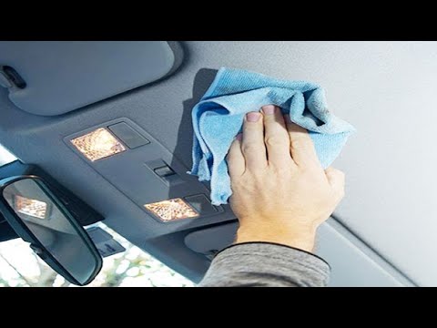 THE BEST WAY TO CLEAN YOUR CAR CEILING