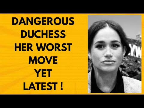 DANGEROUS DUCHESS - THIS IS WHAT YOU CAN NOW EXPECT #meghan #princeharry #news
