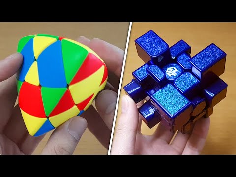 GOLD PLAY BUTTON / GAN Mirror Cube / TRIANGLE CUBES / RS2 M Unboxing | SpeedCubeShop.com