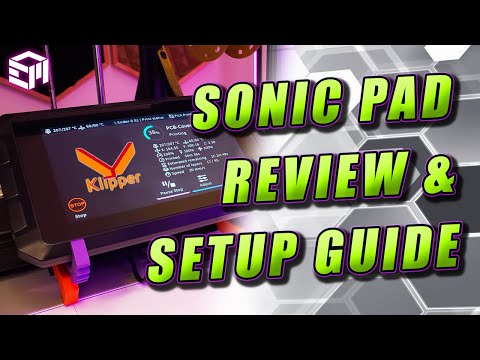Creality Sonic Pad Setup Guide, Review, Slicer Settings and Printable Mount!