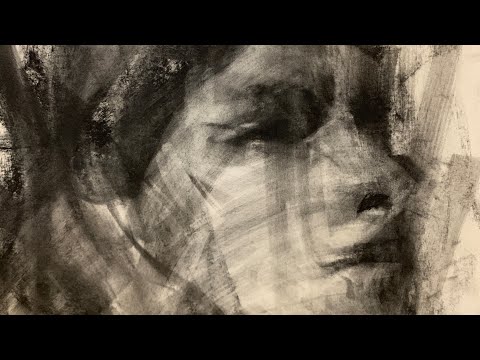 GESTURE PORTRAIT DRAWING WITH CHARCOAL (TUTORIAL)
