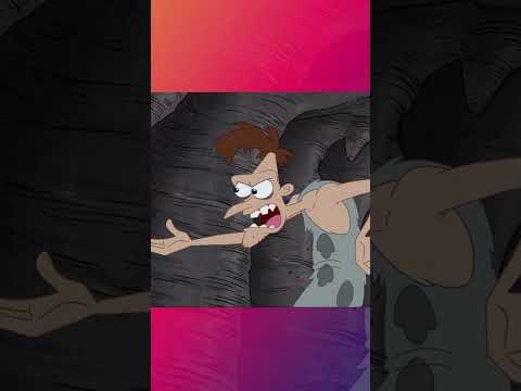 That Time Phineas and Ferb Made a Weird Caveman Episode #youtubeshorts #animation #disney