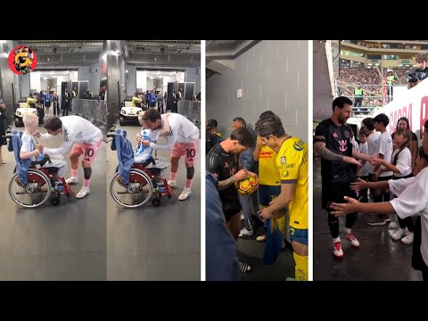 Lionel Messi Respect Moments Everyone Should Witness!!!