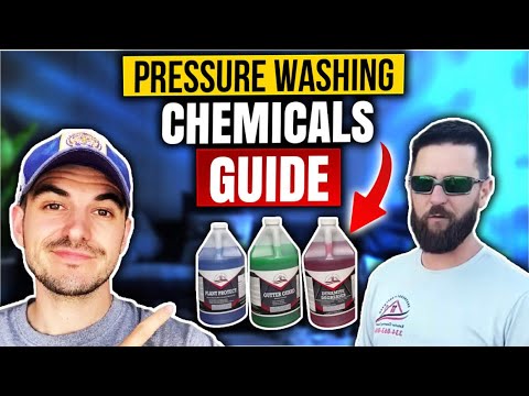 Pressure Washing Chemical Guide: Everything You Need