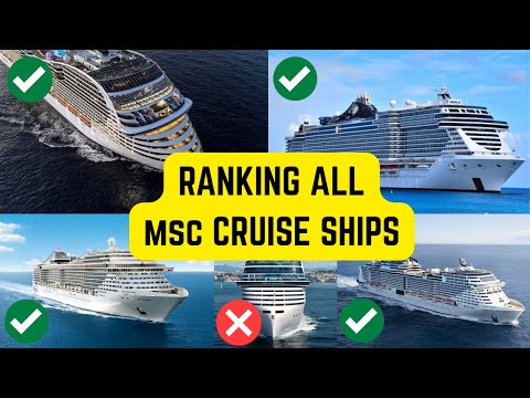 All MSC Cruise Ships Ranked WORST to BEST (2025 Edition!)