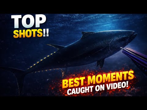 Best Fishing Moments🔝TOP SHOTS Spearfishing