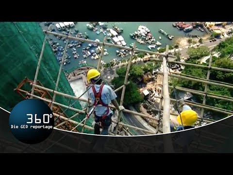 Hongkongs Bambusakrobaten