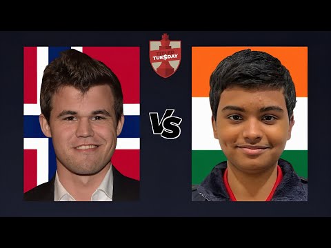 Magnus Carlsen vs Pranesh | Titled Tuesday | November 25, 2025 | chesscom