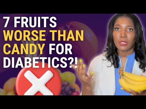 7 High Sugar Fruits To Avoid With Diabetes! Worst Fruits For Diabetics🚨