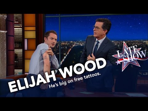 Elijah Wood Connects The Universe And Also Has Cool Tattoos