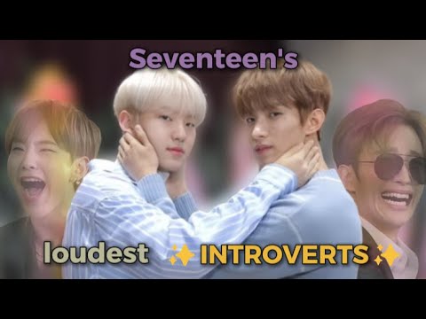 Hoshi and Dk as Seventeen's ✨loudest✨ Introverts