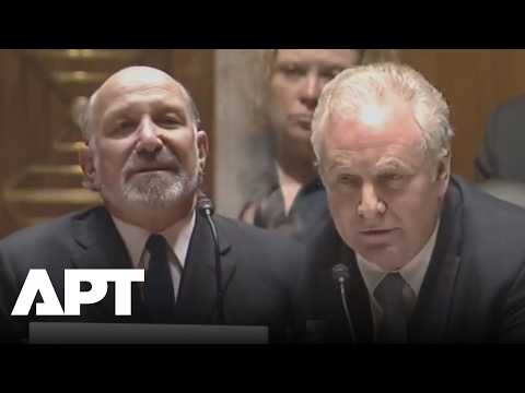 “Did You Visit Epstein’s Island?” Sen Van Hollen Questions Commerce Sec Lutnick | APT