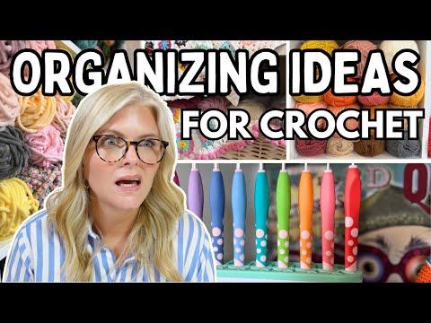 Your YARN STASH Called - It's a HOT MESS [The 5 BEST Crochet Organizing Ideas]