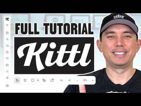 How to Use Kittl 2025 Masterclass! Full Tutorial (Every Feature Explained)