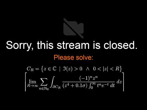 If you don't answer Trivia, you can't watch my stream.