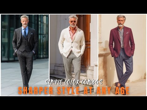 Clean Color Combinations That Improve Style After 50 (20 Looks) - men's fashion