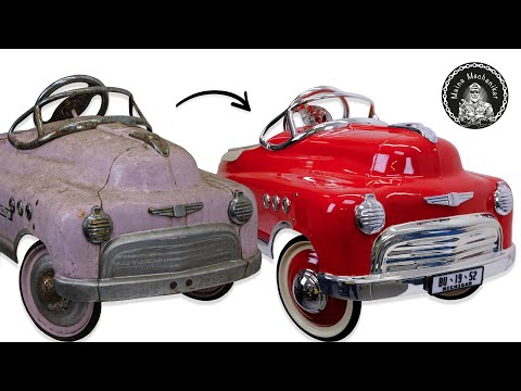 1950s American Pedal Car Restoration - Perfect Restoration