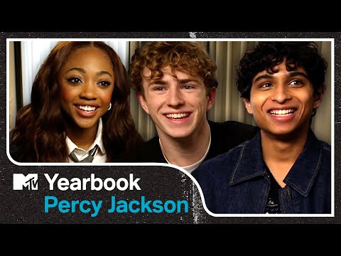 Percy Jackson and the Olympians Season 2 Cast Play A Hilarious Game of MTV Yearbook | MTV Movies