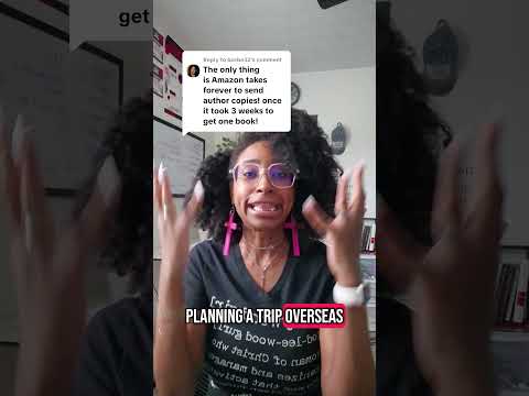 How to deal with longer shipping times when you dropship your book with Amazon KDP #writing #shorts