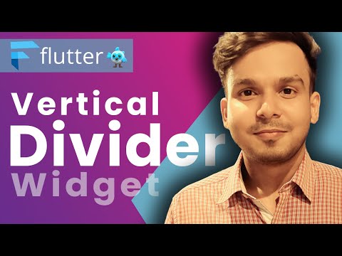 VerticalDivider widget in Flutter | Flutter Widgets | Hindi