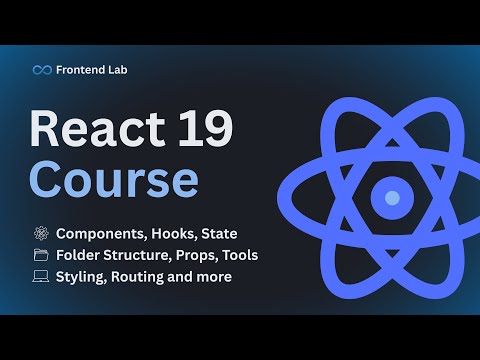 React 19 Crash Course 2025 | Master React in 1 Hours