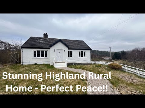 Highland Rural Isolation - Fully Modernised Scottish Cottage - £275K
