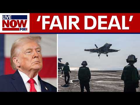 Trump says he's 'considering' limited military strike on Iran