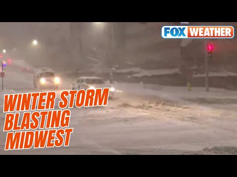 Powerful Winter Storm Blasting The Midwest, Parts Of Iowa Could See Over 1 Foot Of Snow