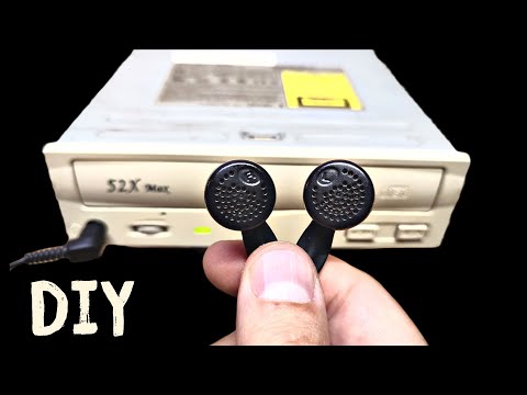 How To Convert a CD-ROM into a CD Player | Don`t trow it away