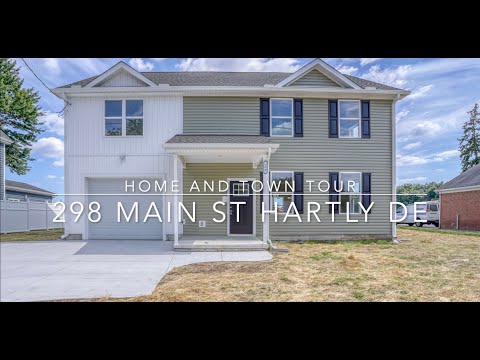 298 Main St Hartly Delaware Home and Town Tour!