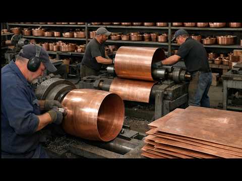 Coppersmith & Copper Obeying His Hands | Tin-Lined Masterpiece