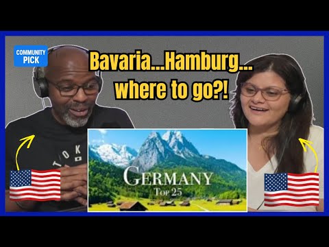 Americans React to The TOP 25 Places to Visit in Germany