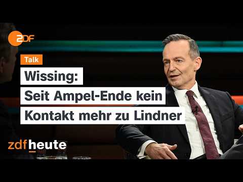 The FDP rebel: Wissing regrets the FDP's end of the traffic light coalition | Markus Lanz, April ...