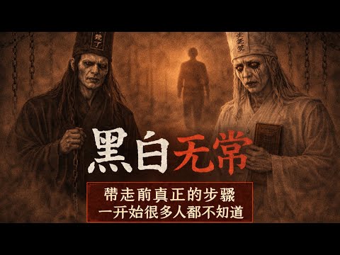 《黑白无常：真正带你上路的，其实不是牛头马面》