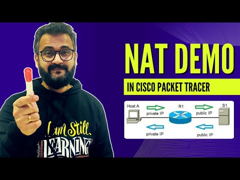 How NAT works - Live demo on cisco packet tracer