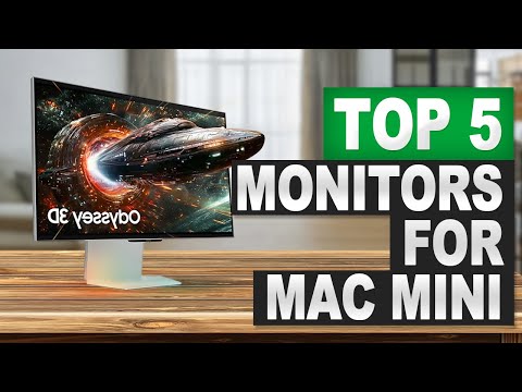 Top 5 BEST Monitors For Mac Mini in (2026) Watch Before You Buy!