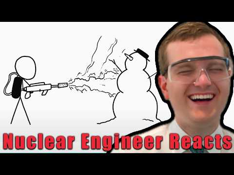 Fusion Reactor vs. Flamethrower vs. Snowblower? - Nuclear Engineer Reacts to XKCD