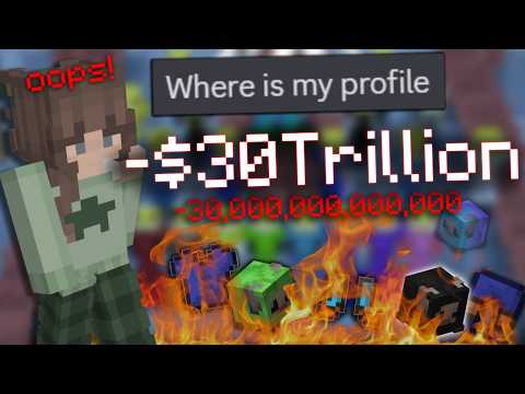 How 1 E-Girl Accidentally wiped TOP players in Skyblock