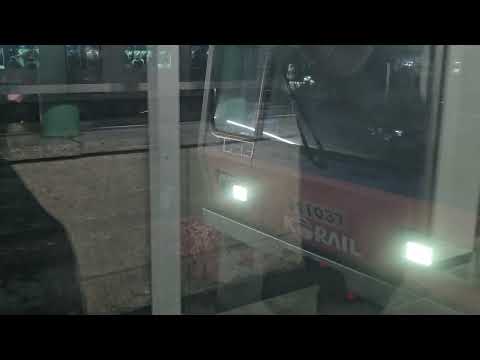 1호선 천안행 311B37편성 가산디지털단지역 발차